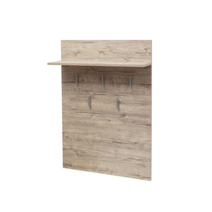Cuier MARA II, de perete, sherwood, 70x22x100 cm