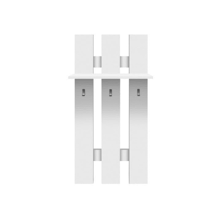 Cuier suspendat TOP MIX 60, alb, 60x23x100 cm