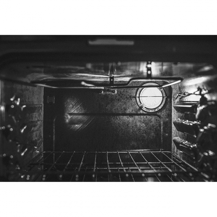 Cuptor incorporabil Hausberg HB-8055RST, 57L, electric, putere 2000W, 4 functii, ventilatie, timer, Clasa A, culoare negru + auriu [7]