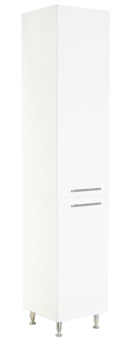 Dulap baie seria 016, 2 usi, alb, 35x35.7x180 cm [2]