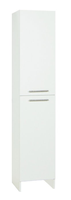 Dulap baie seria 017, 2 usi, alb, 35x31.6x170 cm [2]