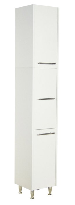 Dulap baie seria 020, 3 usi, alb, 30x30x180 cm [2]