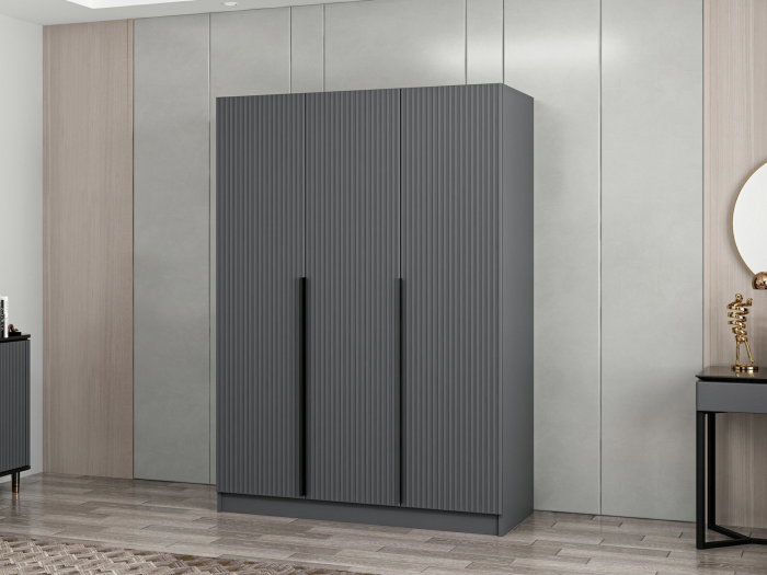 Dulap KALE, 3 usi, 135x52x210 cm [4]