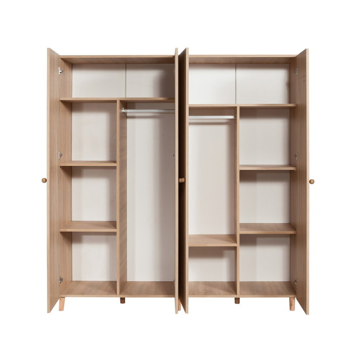 Dulap LONI 4, 4 usi, 180x52x192 cm [4]