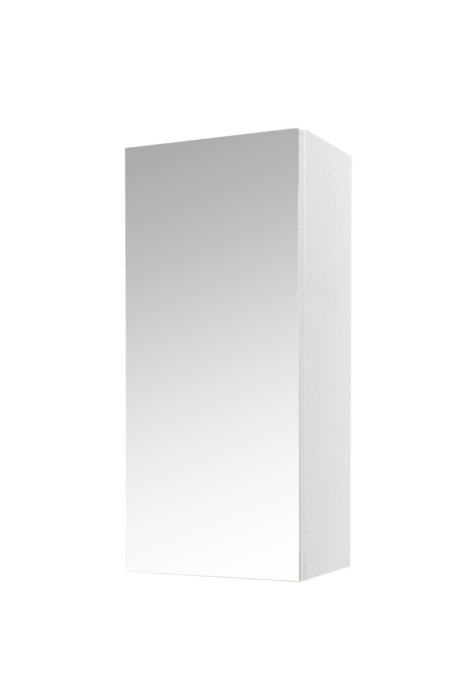 Dulap baie suspendat PROMO, 1 usa, oglinda, alb, 30x21.5x68 cm [2]