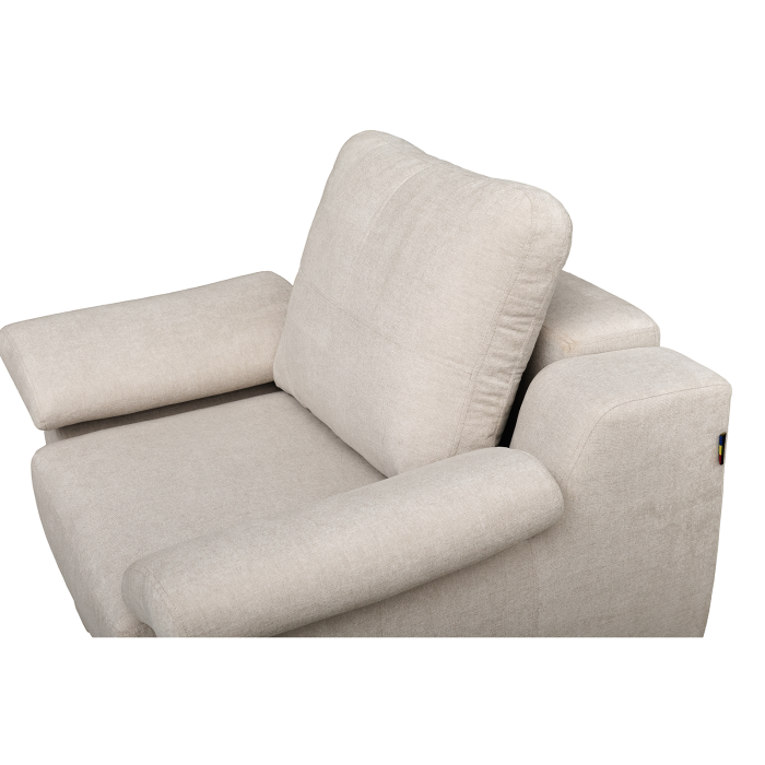 Fotoliu HAVANA cu arcuri, bej, 110x100x100 cm - ExpoMob [3]