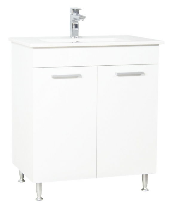 Set Baza si Lavoar, seria 067, 70 cm, alb