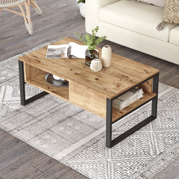 Masuta de cafea ML34-A, 100x59,7x44,4 cm [2]