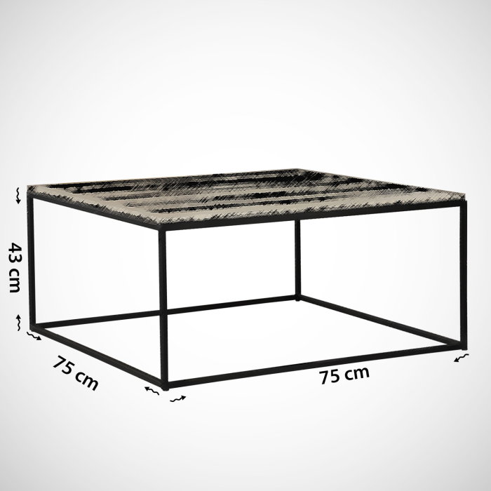 Masuta de cafea POLY, 75x75x43 cm [3]