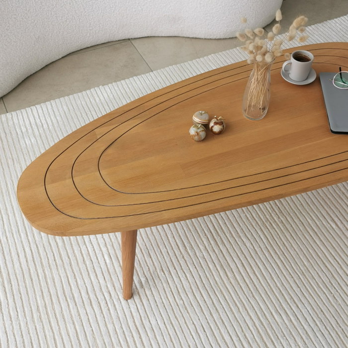 Masuta de cafea SWEET, tec, 115x50x38 cm [7]