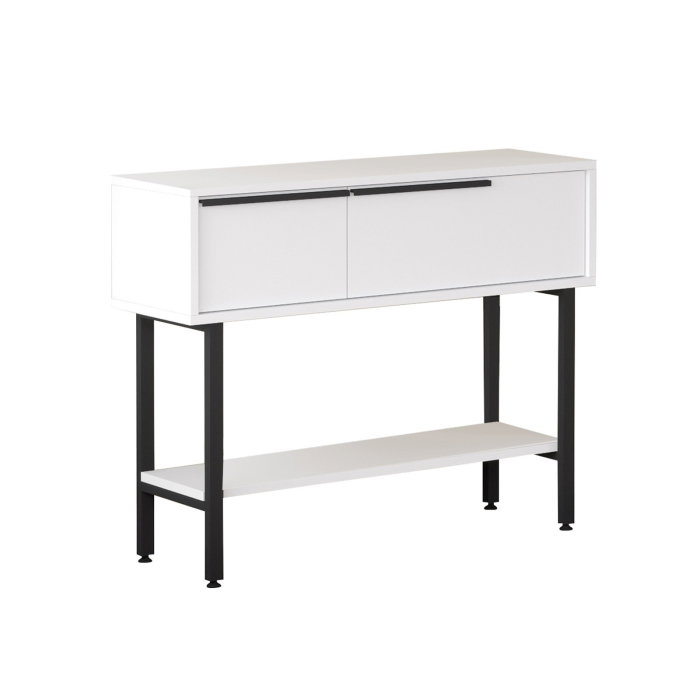 Masuta de toaleta ON12-W, alb, 100x29,5x76 cm [6]