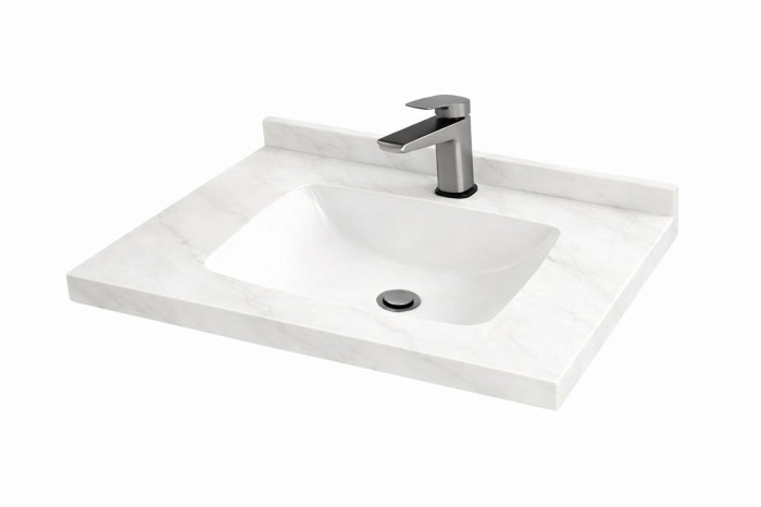 Set Baza si Lavoar seria 867, 80 cm, alb [4]