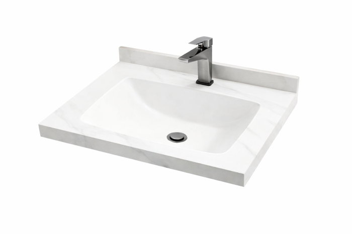 Set Baza front MDF si Lavoar seria 886, montat, 60 cm, cappuccino [4]