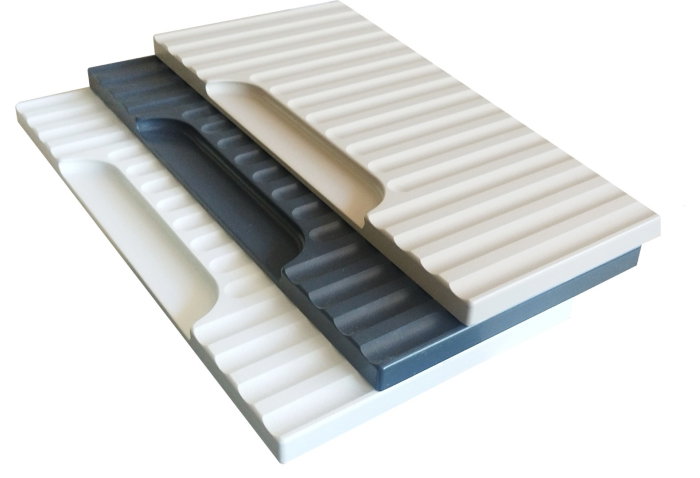 Set bucatarie SPACE 240 cm, 9 corpuri, corp cuptor, corp Jolly, blat termorezistent, fronturi MDF, alb rustic [5]