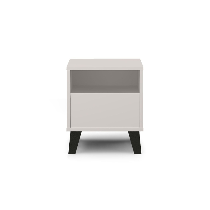 Noptiera BORG, 1 sertar, casmir, 40x38,8x45,6 cm