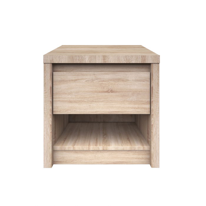 Noptiera NORTON, 1 sertar, stejar sonoma, 46,5x42x45 cm