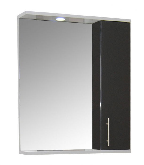 Oglinda seria 020, front MDF, antracit, 55x71 cm