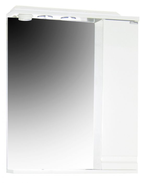 Oglinda seria 786, front MDF, alb, 60x71 cm