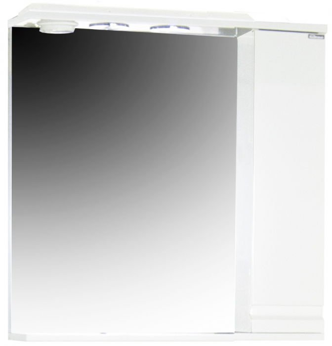 Oglinda seria 786, front MDF, alb, 70x71 cm