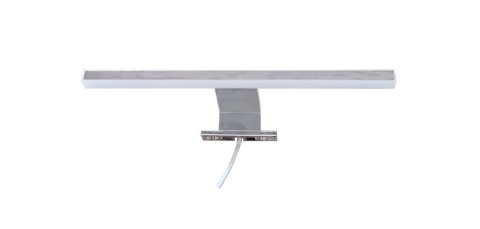 Dulap baie suspendat QUATTRO, cu oglinda, 2 usi, alb, 80x14.5x68 cm [5]