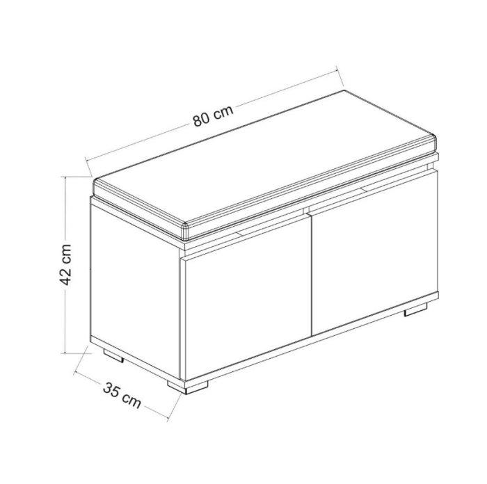 Pantofar DRAGO, 80x35x42 cm [8]