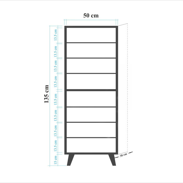 Pantofar FILINTA, 50x38x135 cm [7]
