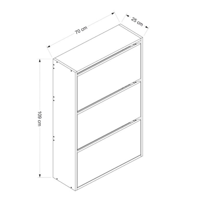 Pantofar LUPA 3, 70x25x109 cm [7]