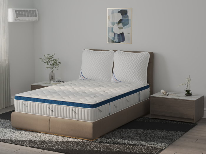 Perna 60x60cm Somnart, Hygiena, hipoalergenica, bilute Superball, 100% fibra poliester [6]
