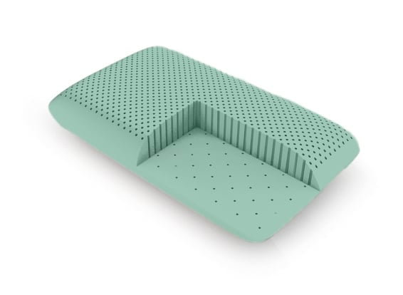 Perna cu memorie Somnart Memory Clasica GREEN 42x72x13 cm [2]