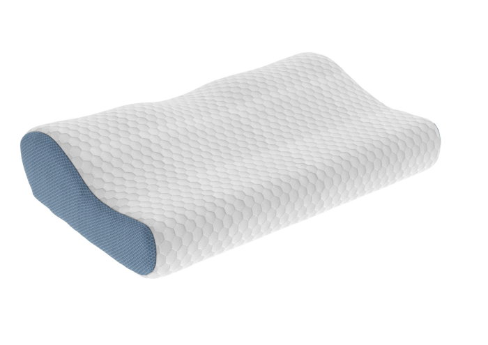 Perna ergonomica Memory Somnia 3D Air Mesh, sustinere exacta pentru gat si cap, 30x50 cm [10]