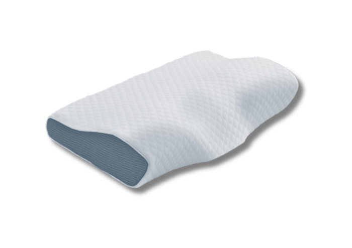 Perna ergonomica Memory Somnia 3D Air Mesh, sustinere exacta pentru gat si cap, 30x50 cm [16]