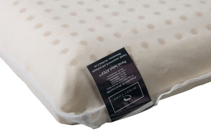 Perna Latex Natural Puiutul Mamei Somnart Baby Latex, joasa, 40x30x4, crem [2]
