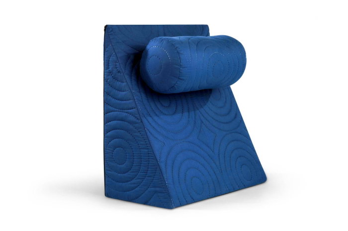 Perna Relax TV 60x68x30cm, ortopedica pentru citit, antireflux, cu husa detasabila, confortabila si rezistenta, lavabila la 40 grade, Albastru [1]
