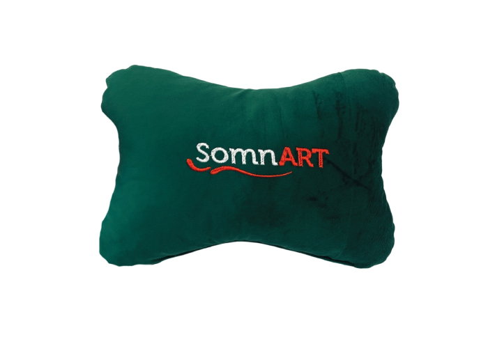 Perna Somnart pentru tetiera, verde, dimensiune 32x23 [1]