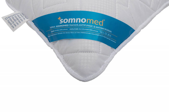 Perna Somnomed Antimicrobiana lavabila la 95°C - 40 x 40 cm, vidata [3]