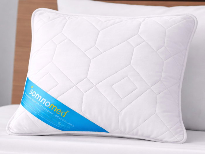 Set 2 Perne Somnomed Antimicrobiene lavabile la 95°C - 70 x 70 cm, vidat [10]