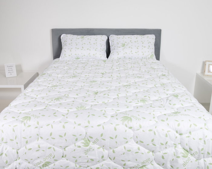 Pilota matlasata Aloe Confort Somnart, 180x200 cm, 500 g, microfibra, iarna, foarte groasa [3]