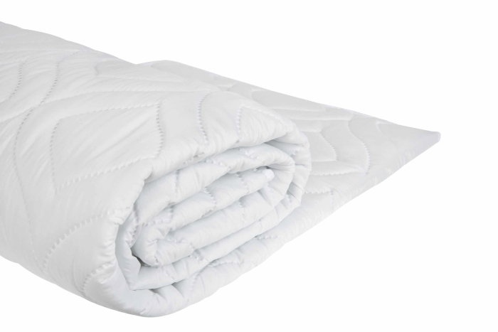 Pilota matlasata Ultrasleep Somnart, 150x200 cm, 250 g/mp, microfibra, matlasare ultrasonica, lavabila la 90°, alb [2]