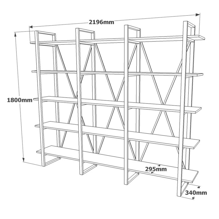 Raft ML4-A, 219,6x34x180 cm [5]