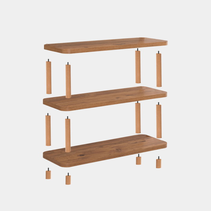 Raft STEP, 80x28x75 cm [4]