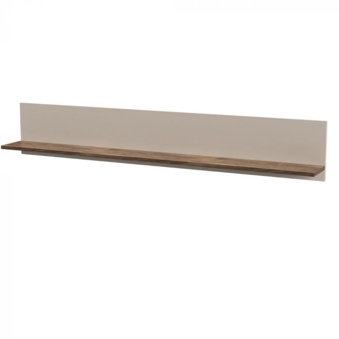 Raft suspendat EVO, casmir + stejar castello, 150x17,6x25 cm