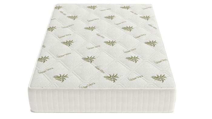 Saltea cu memorie Somnart Memory Ultimate 140x200, înălțime 24 cm, husă cu Aloe Vera, cu mânere, fermitate medie [8]