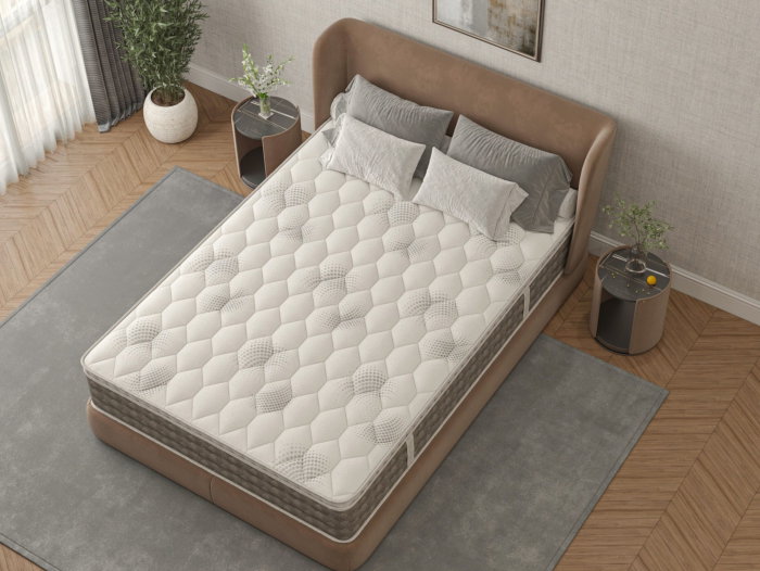 Saltea cu memorie Somnia DuoFlex 90×200, înălțime 27 cm, cu topper integrat, detasabil, fermitate mediu-tare [10]