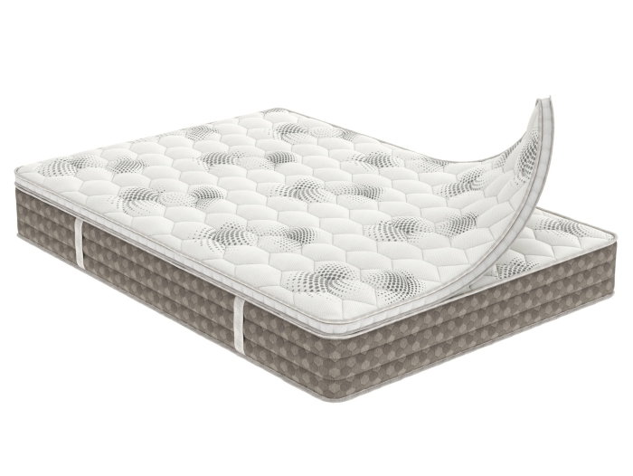 Saltea cu memorie Somnia DuoFlex 90×200, înălțime 27 cm, cu topper integrat, detasabil, fermitate mediu-tare [13]
