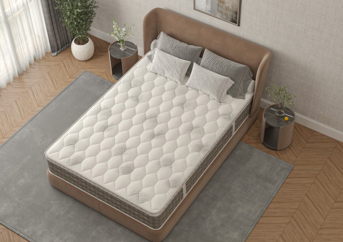 Saltea cu memorie Somnia DuoFlex 90×200, înălțime 27 cm, cu topper integrat, detasabil, fermitate mediu-tare [27]