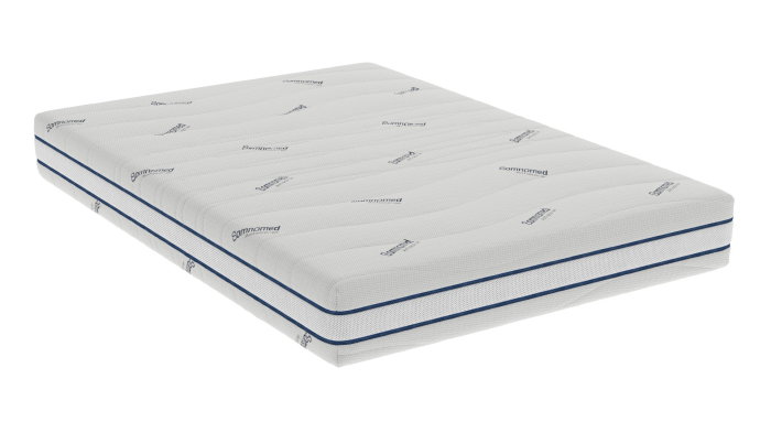 Saltea cu memorie Somnomed Antiacaria 90x200, înălțime 20 cm, pentru alergici, husă cu tratament antiacarian, rulată, fermitate medie [7]