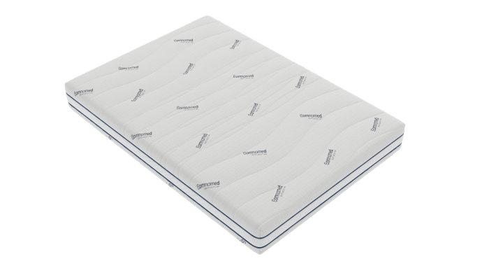 Saltea cu memorie Somnomed Antiacaria 90x200, înălțime 20 cm, pentru alergici, husă cu tratament antiacarian, rulată, fermitate medie [6]