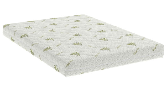 Saltea cu spumă poliuretanică Somnart FermiMax Aloe Vera 140x200, înălțime 15 cm, anatomică, husă lavabilă și detașabilă cu fermoar, fermitate ridicată [7]