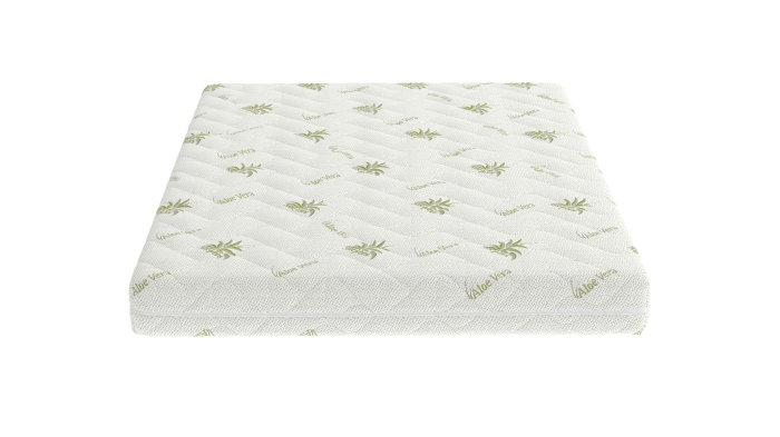 Saltea cu spumă poliuretanică Somnart FermiMax Aloe Vera 140x200, înălțime 15 cm, anatomică, husă lavabilă și detașabilă cu fermoar, fermitate ridicată [5]