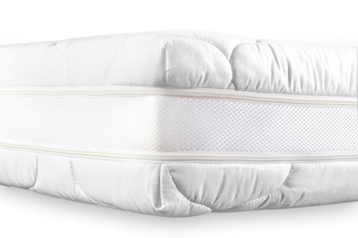Saltea cu spuma poliuretanica Somnart Air-flow 180x200, inaltime 16 cm, super-ventilata, husa 3D Bumbac Natur lavabila, detasabila, hipoalergenica, rulata, fermitate medie [3]